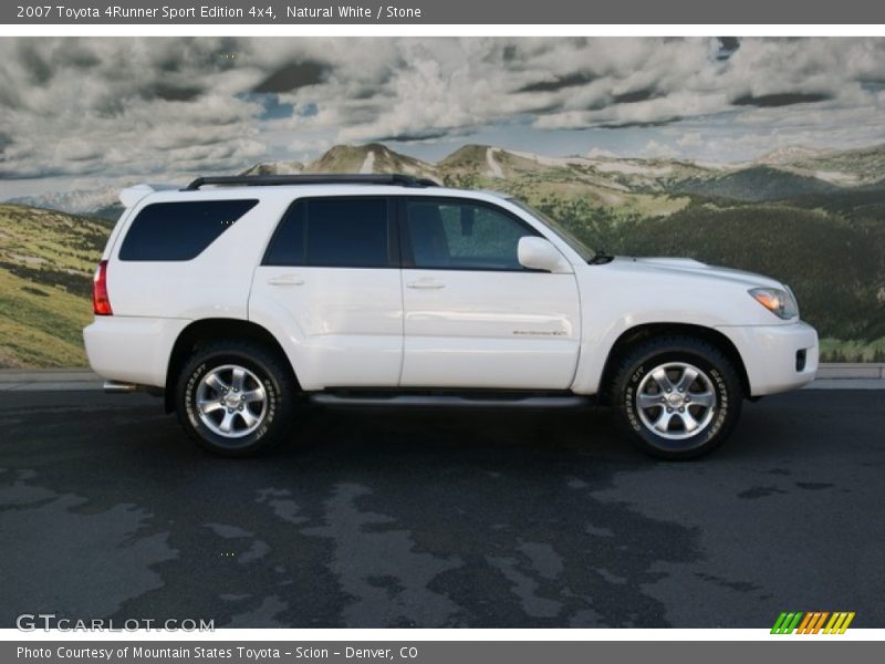 Natural White / Stone 2007 Toyota 4Runner Sport Edition 4x4