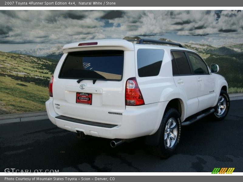 Natural White / Stone 2007 Toyota 4Runner Sport Edition 4x4