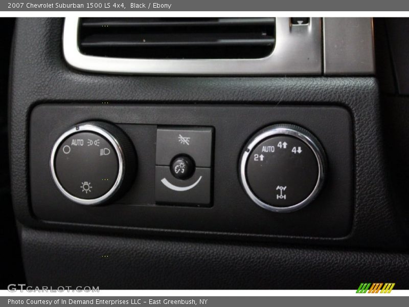 Black / Ebony 2007 Chevrolet Suburban 1500 LS 4x4