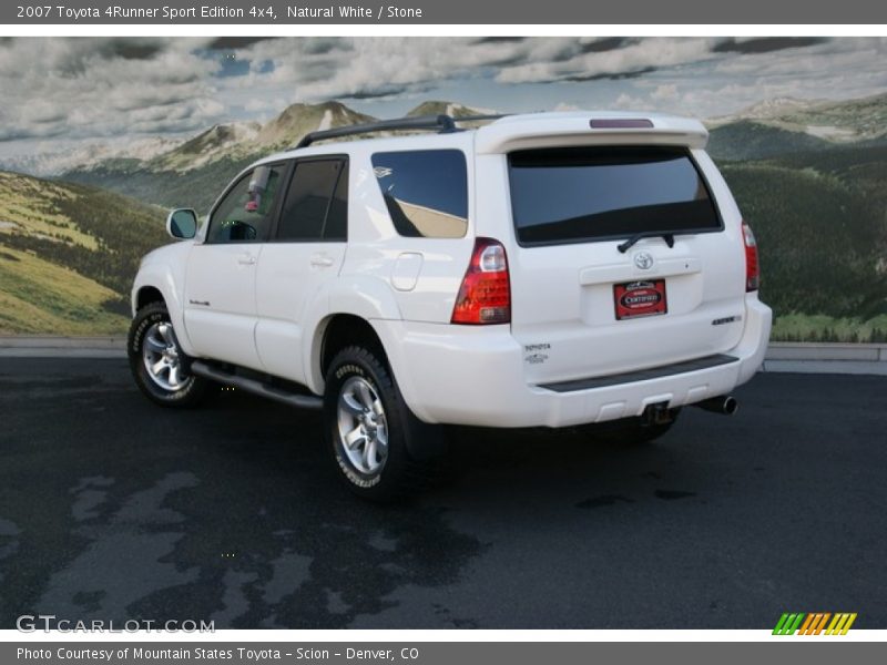 Natural White / Stone 2007 Toyota 4Runner Sport Edition 4x4