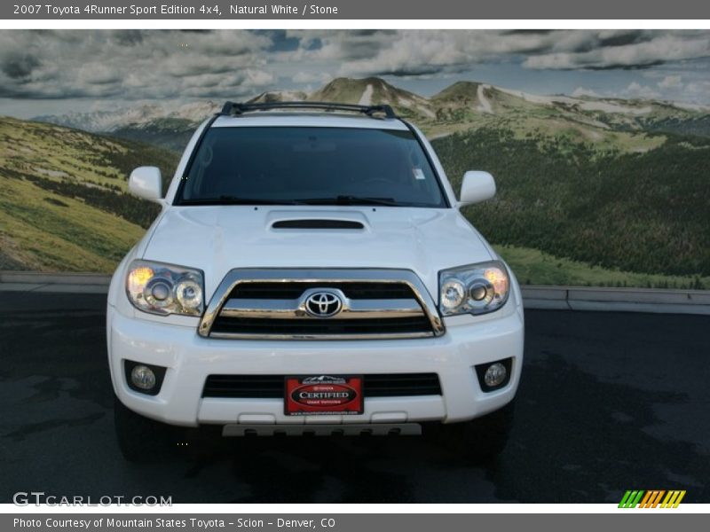 Natural White / Stone 2007 Toyota 4Runner Sport Edition 4x4