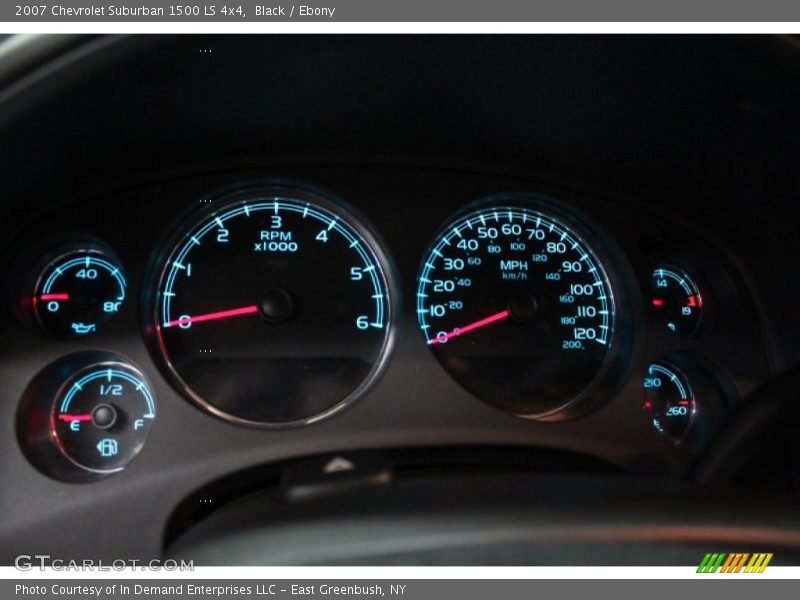 Black / Ebony 2007 Chevrolet Suburban 1500 LS 4x4