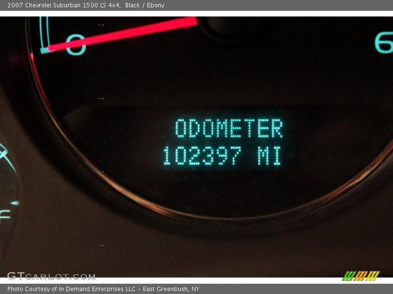 Black / Ebony 2007 Chevrolet Suburban 1500 LS 4x4