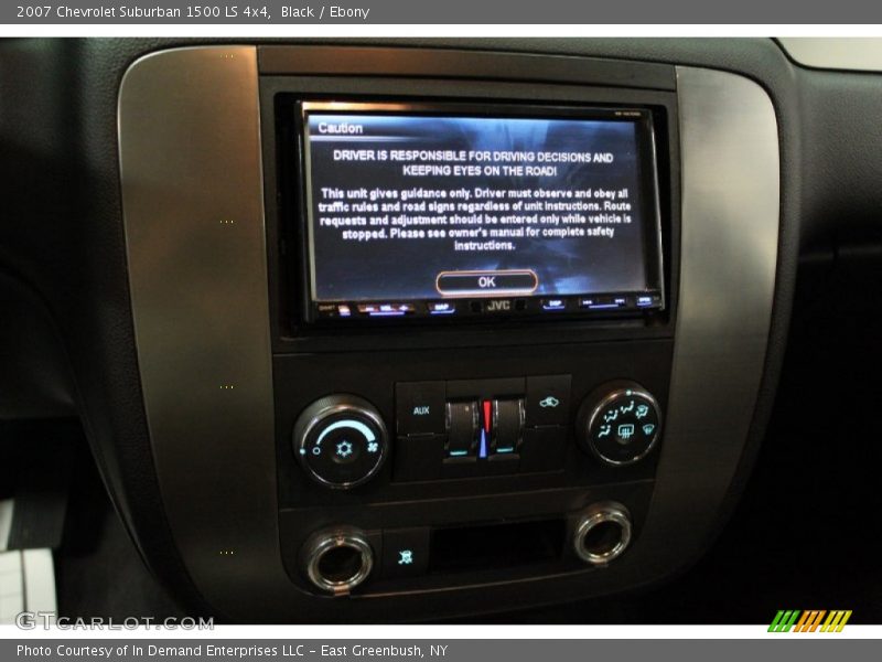 Black / Ebony 2007 Chevrolet Suburban 1500 LS 4x4