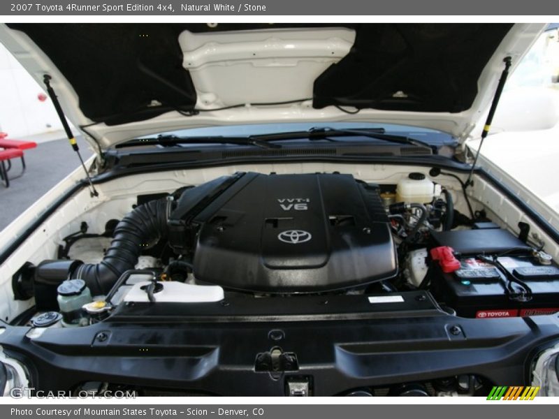 Natural White / Stone 2007 Toyota 4Runner Sport Edition 4x4