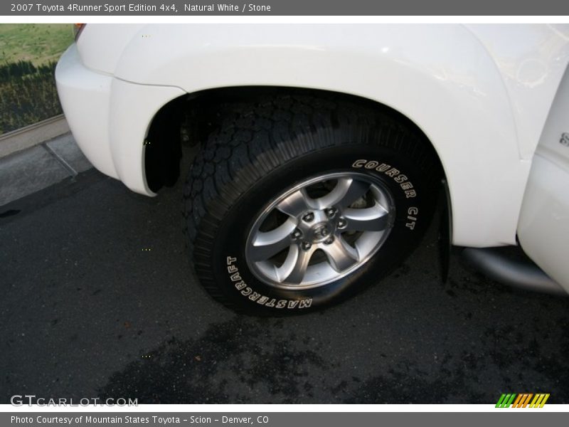 Natural White / Stone 2007 Toyota 4Runner Sport Edition 4x4