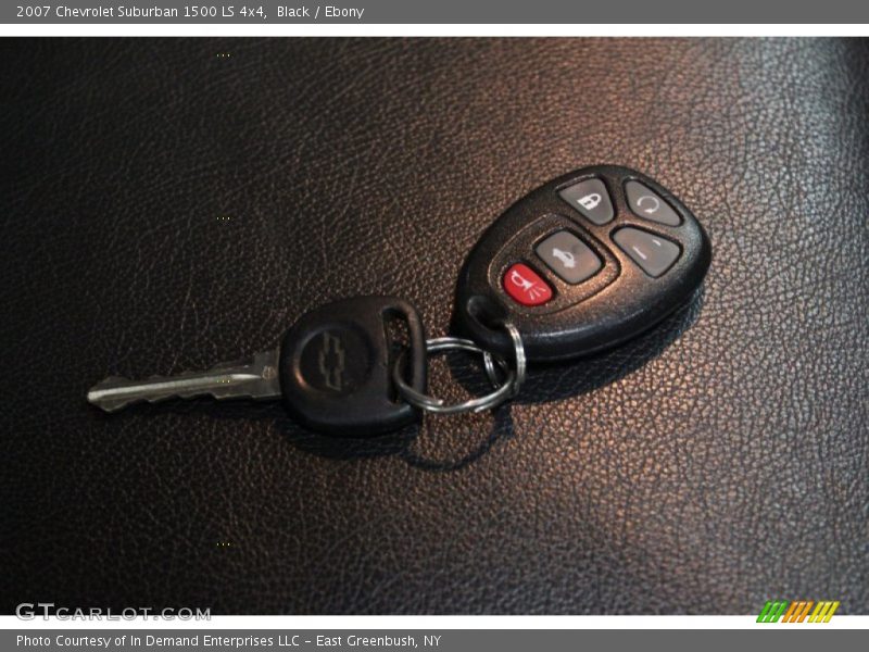 Black / Ebony 2007 Chevrolet Suburban 1500 LS 4x4
