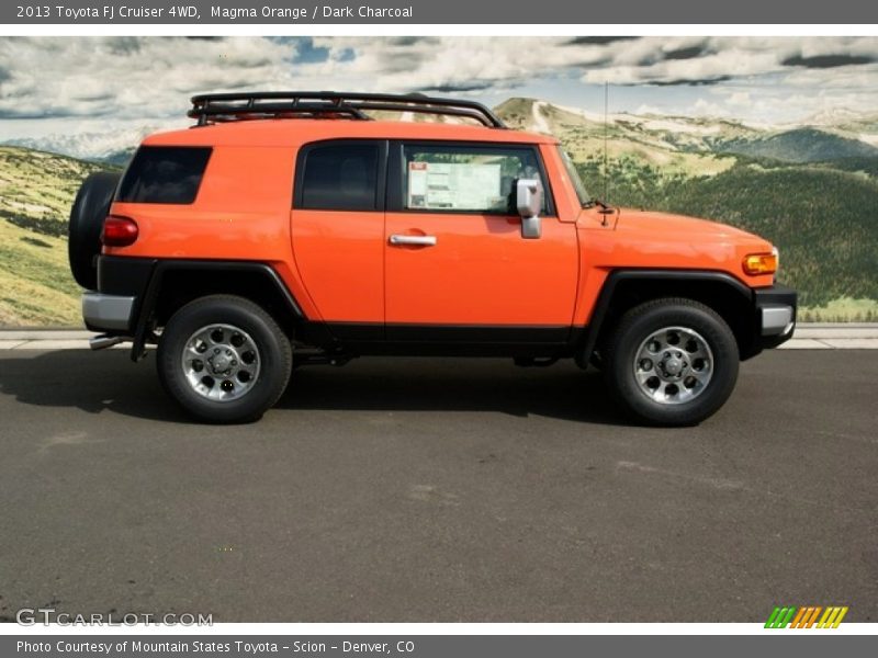  2013 FJ Cruiser 4WD Magma Orange