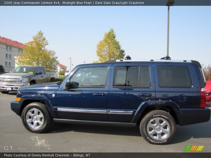 Midnight Blue Pearl / Dark Slate Gray/Light Graystone 2006 Jeep Commander Limited 4x4