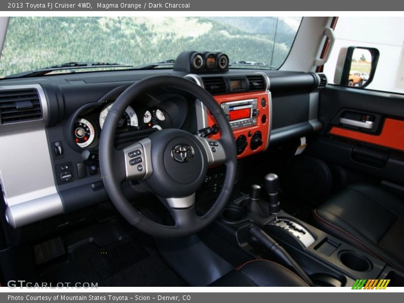 Dashboard of 2013 FJ Cruiser 4WD