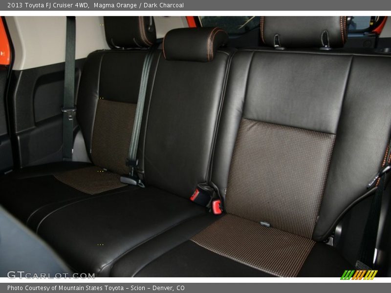 Rear Seat of 2013 FJ Cruiser 4WD