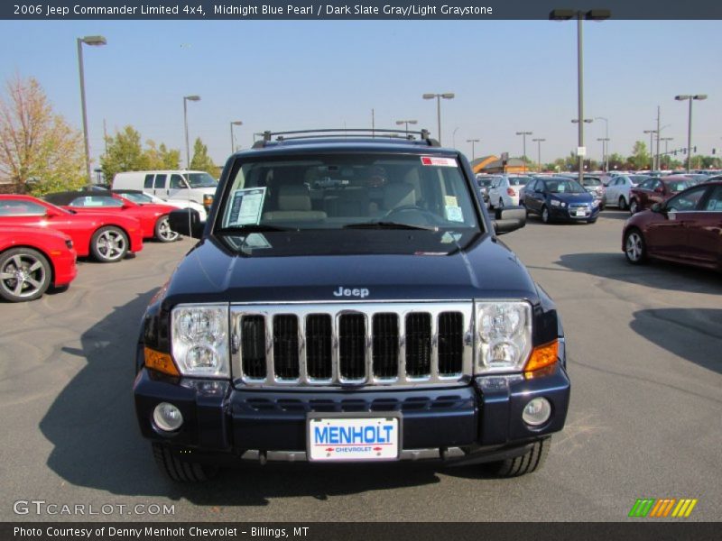 Midnight Blue Pearl / Dark Slate Gray/Light Graystone 2006 Jeep Commander Limited 4x4
