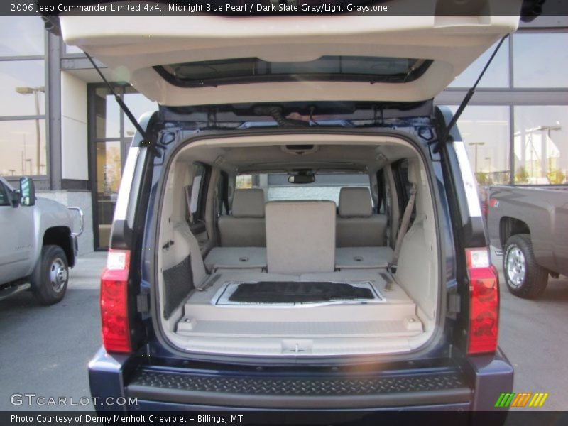 Midnight Blue Pearl / Dark Slate Gray/Light Graystone 2006 Jeep Commander Limited 4x4