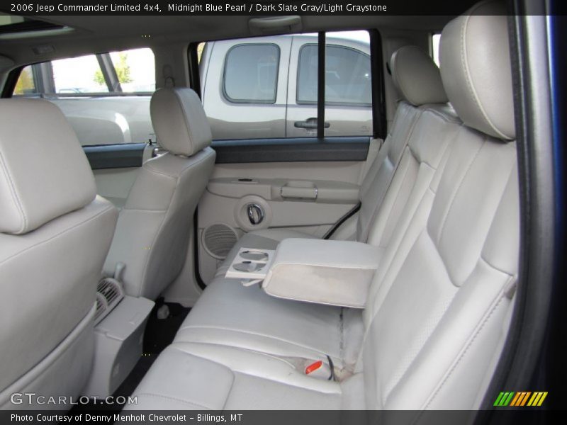 Midnight Blue Pearl / Dark Slate Gray/Light Graystone 2006 Jeep Commander Limited 4x4