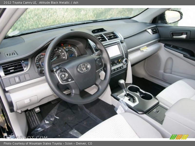 Attitude Black Metallic / Ash 2012 Toyota Camry LE