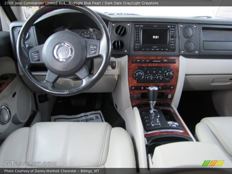 Midnight Blue Pearl / Dark Slate Gray/Light Graystone 2006 Jeep Commander Limited 4x4