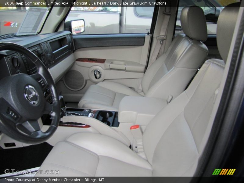 Midnight Blue Pearl / Dark Slate Gray/Light Graystone 2006 Jeep Commander Limited 4x4