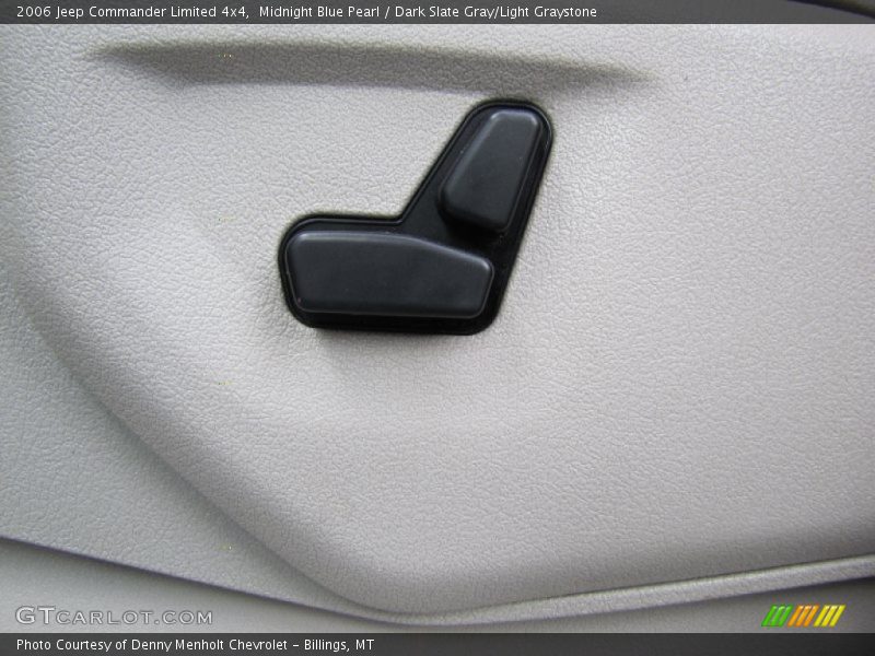 Midnight Blue Pearl / Dark Slate Gray/Light Graystone 2006 Jeep Commander Limited 4x4