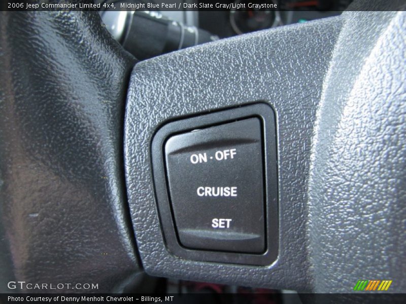 Midnight Blue Pearl / Dark Slate Gray/Light Graystone 2006 Jeep Commander Limited 4x4