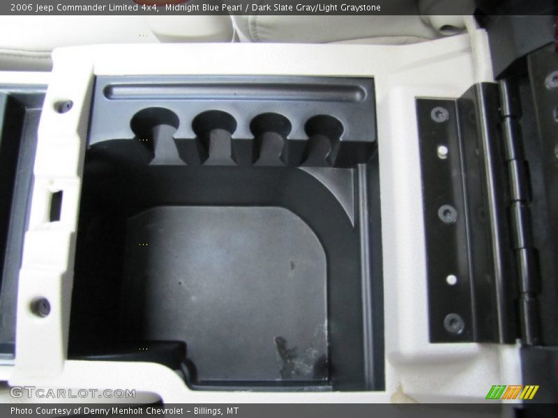 Midnight Blue Pearl / Dark Slate Gray/Light Graystone 2006 Jeep Commander Limited 4x4