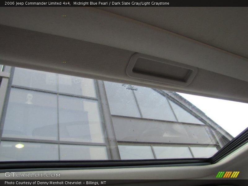 Midnight Blue Pearl / Dark Slate Gray/Light Graystone 2006 Jeep Commander Limited 4x4