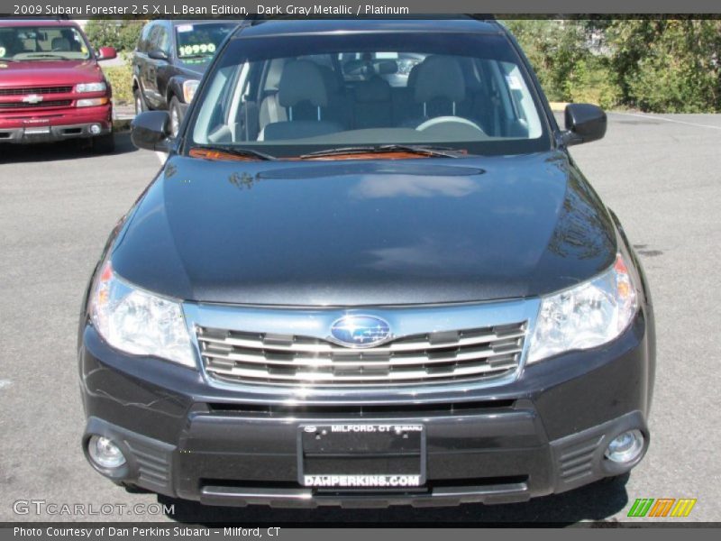 Dark Gray Metallic / Platinum 2009 Subaru Forester 2.5 X L.L.Bean Edition