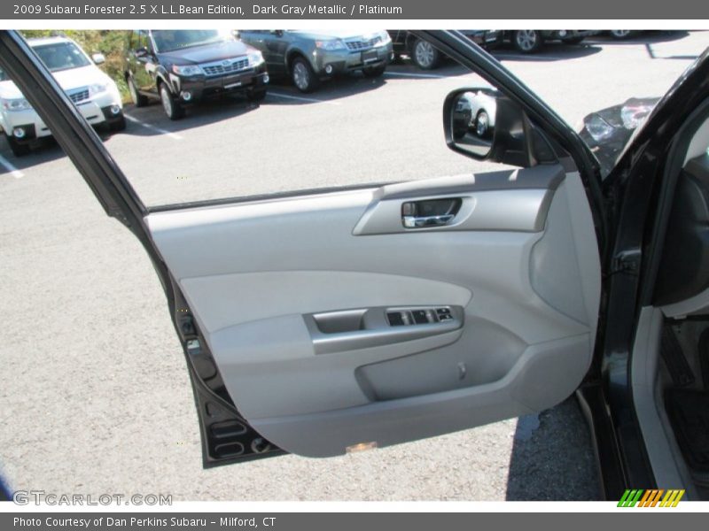 Dark Gray Metallic / Platinum 2009 Subaru Forester 2.5 X L.L.Bean Edition