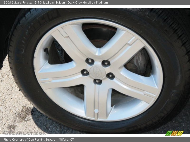 Dark Gray Metallic / Platinum 2009 Subaru Forester 2.5 X L.L.Bean Edition