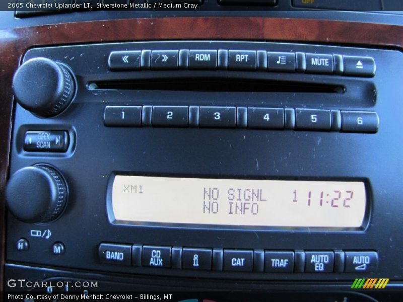 Audio System of 2005 Uplander LT