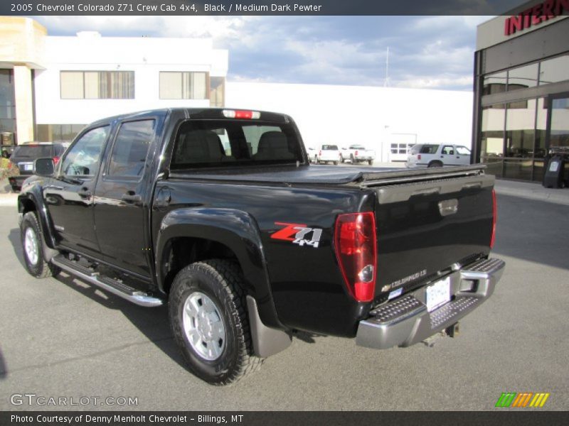 Black / Medium Dark Pewter 2005 Chevrolet Colorado Z71 Crew Cab 4x4