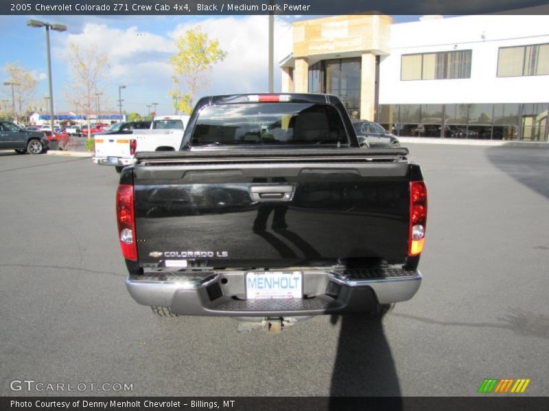 Black / Medium Dark Pewter 2005 Chevrolet Colorado Z71 Crew Cab 4x4