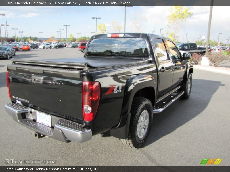 Black / Medium Dark Pewter 2005 Chevrolet Colorado Z71 Crew Cab 4x4