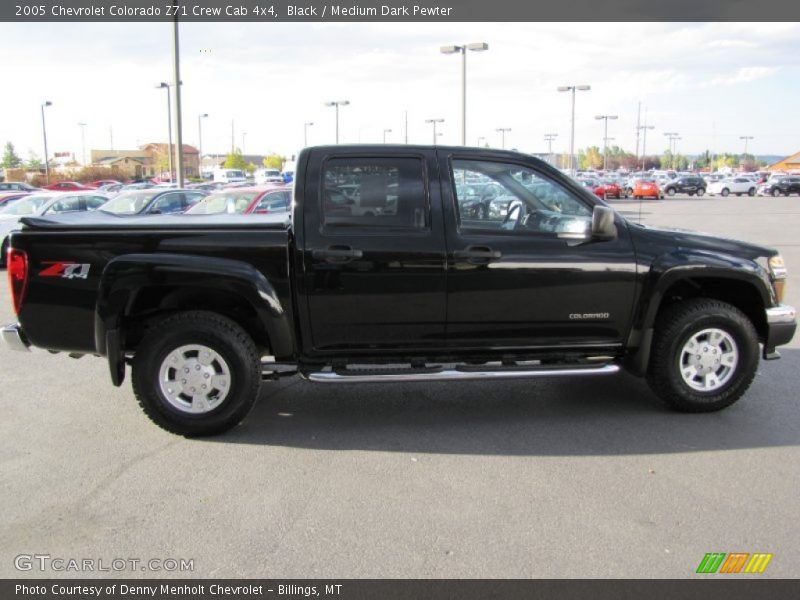 Black / Medium Dark Pewter 2005 Chevrolet Colorado Z71 Crew Cab 4x4