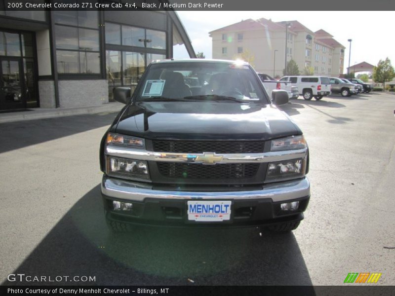 Black / Medium Dark Pewter 2005 Chevrolet Colorado Z71 Crew Cab 4x4