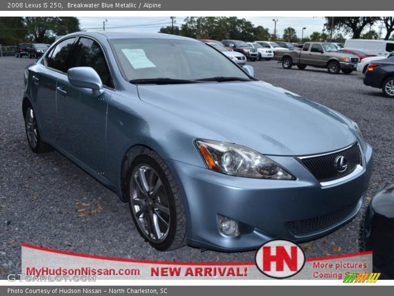 Breakwater Blue Metallic / Alpine 2008 Lexus IS 250