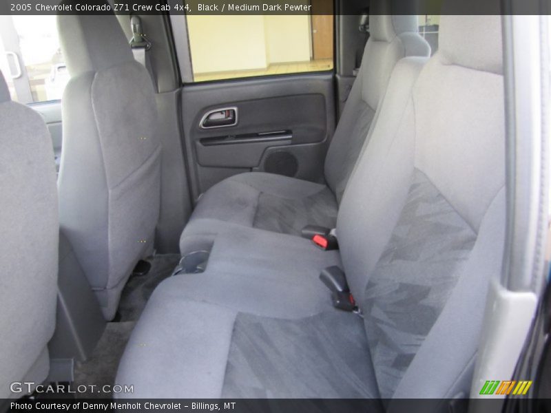 Black / Medium Dark Pewter 2005 Chevrolet Colorado Z71 Crew Cab 4x4