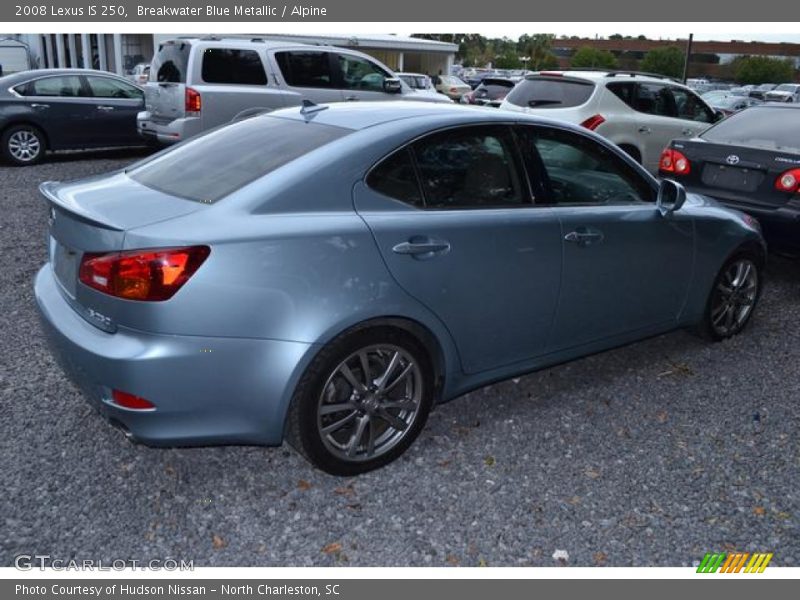 Breakwater Blue Metallic / Alpine 2008 Lexus IS 250