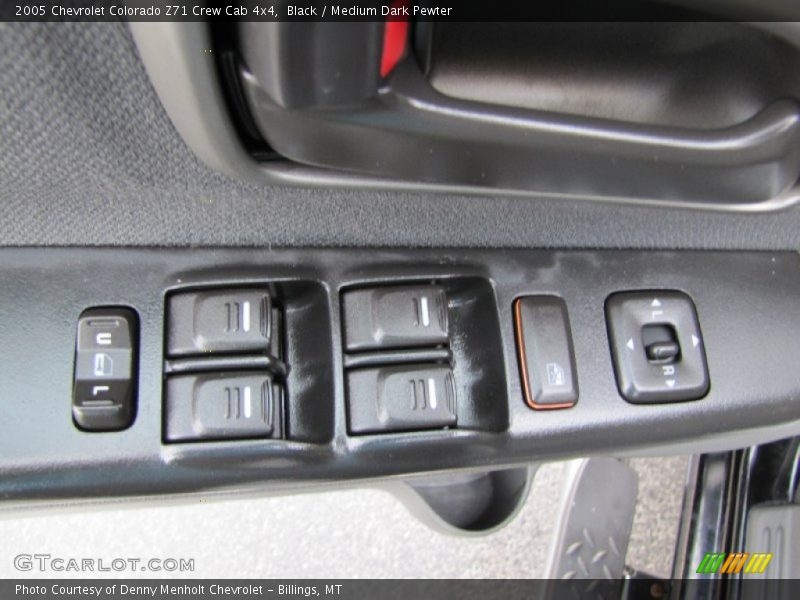 Black / Medium Dark Pewter 2005 Chevrolet Colorado Z71 Crew Cab 4x4