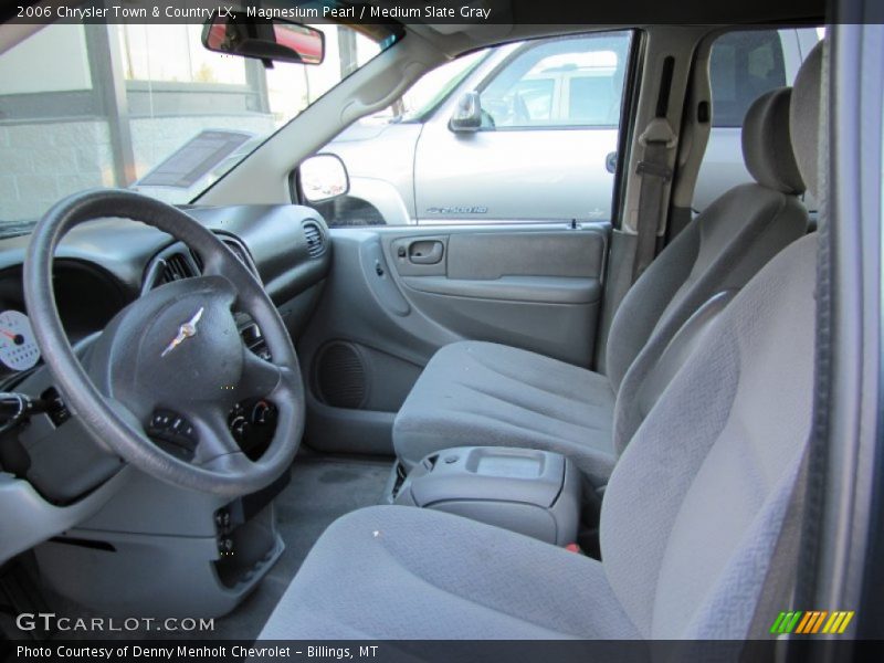Magnesium Pearl / Medium Slate Gray 2006 Chrysler Town & Country LX