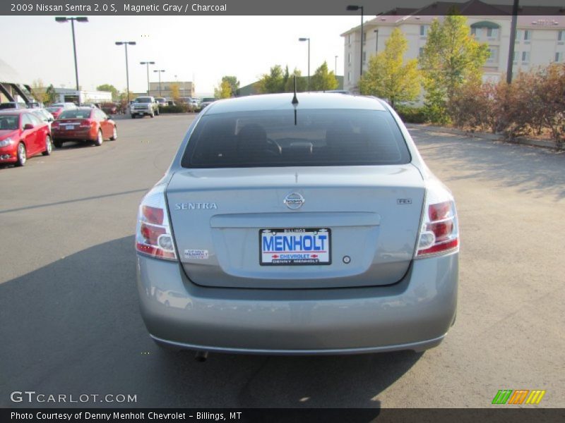 Magnetic Gray / Charcoal 2009 Nissan Sentra 2.0 S