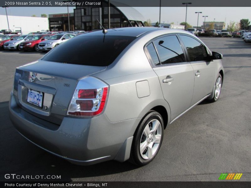 Magnetic Gray / Charcoal 2009 Nissan Sentra 2.0 S
