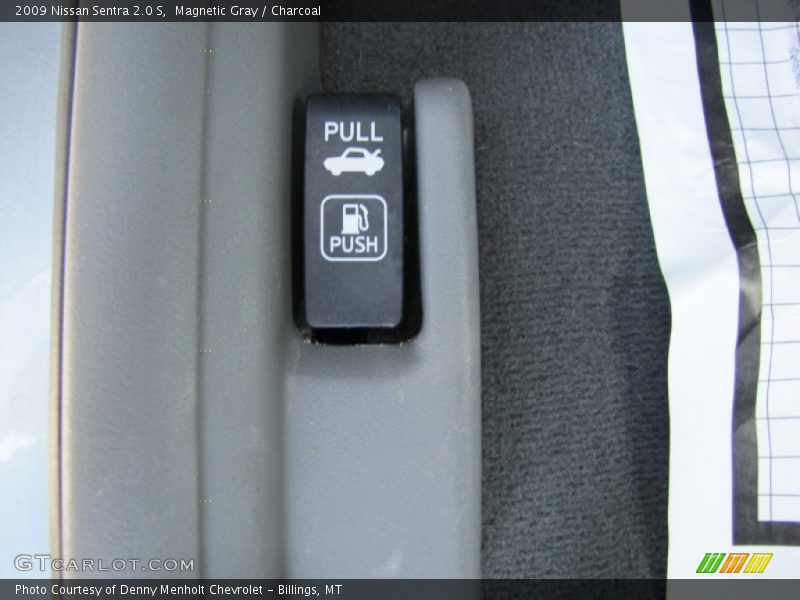 Magnetic Gray / Charcoal 2009 Nissan Sentra 2.0 S