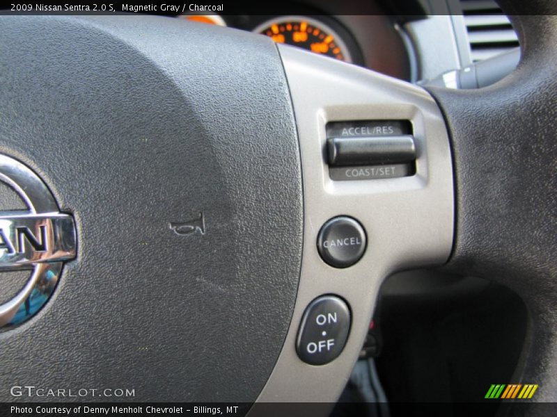 Magnetic Gray / Charcoal 2009 Nissan Sentra 2.0 S