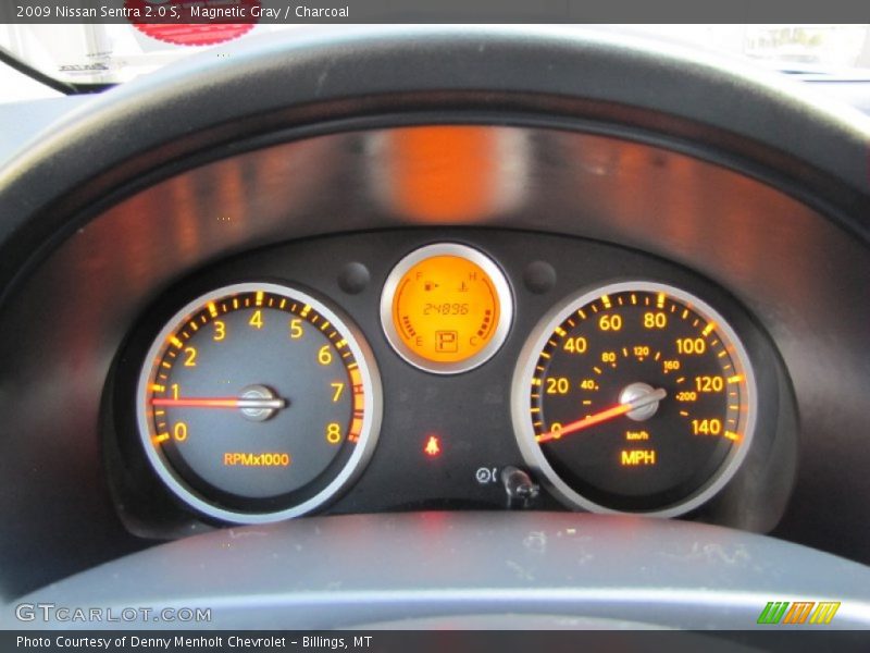 Magnetic Gray / Charcoal 2009 Nissan Sentra 2.0 S