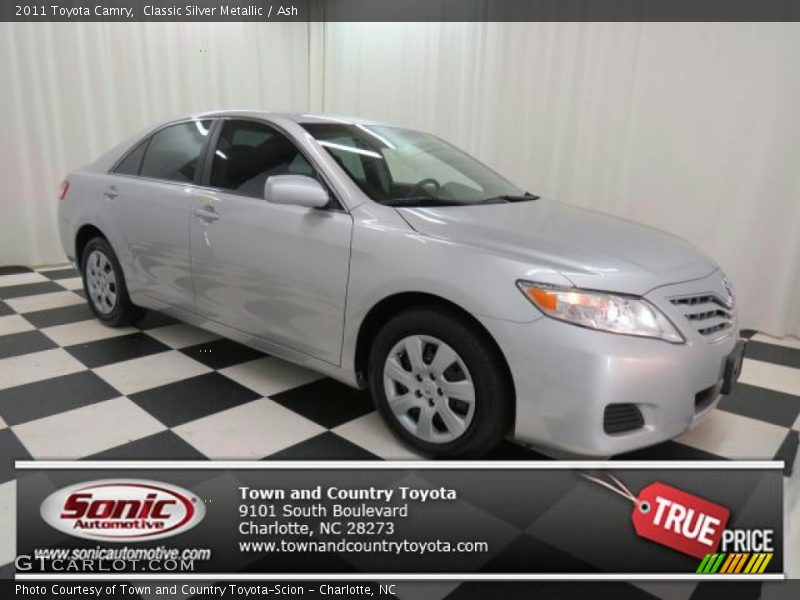 Classic Silver Metallic / Ash 2011 Toyota Camry