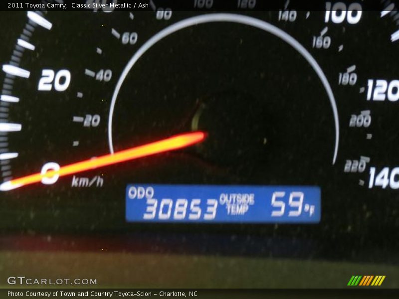 Classic Silver Metallic / Ash 2011 Toyota Camry