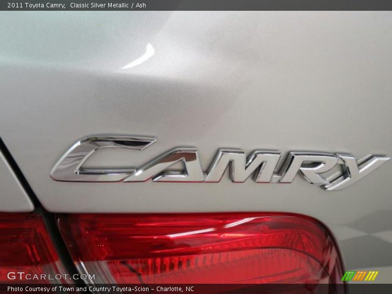Classic Silver Metallic / Ash 2011 Toyota Camry