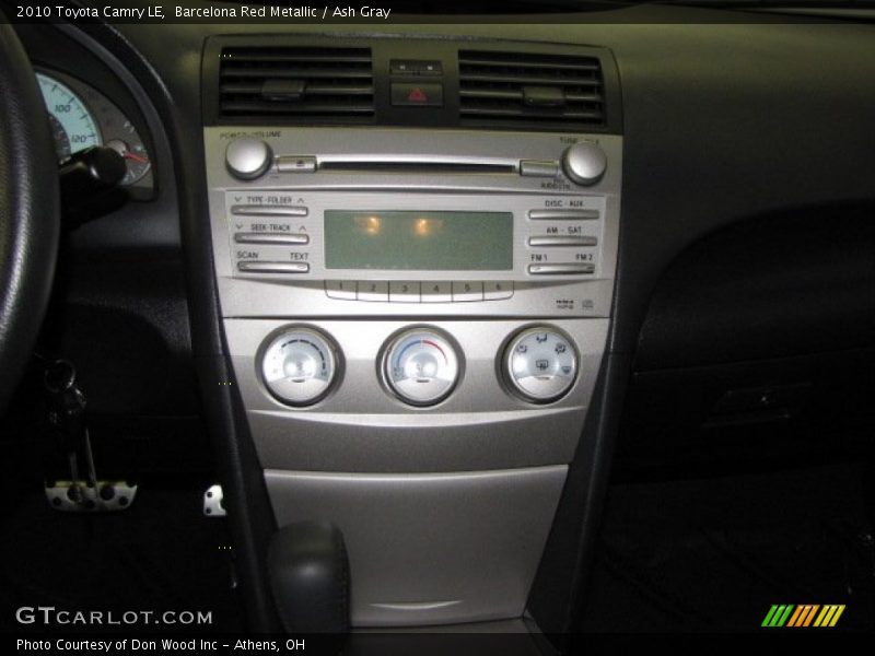 Barcelona Red Metallic / Ash Gray 2010 Toyota Camry LE