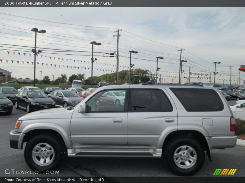 Millennium Silver Metallic / Gray 2000 Toyota 4Runner SR5