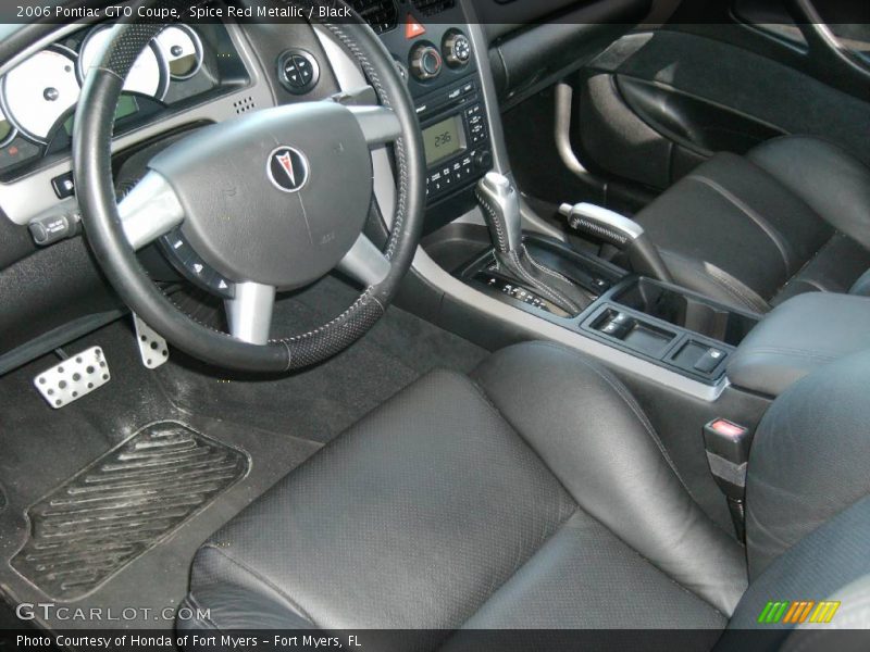 Spice Red Metallic / Black 2006 Pontiac GTO Coupe